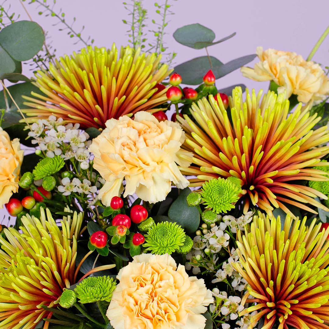 Adora Peach Carnation Flower Box - Image 5