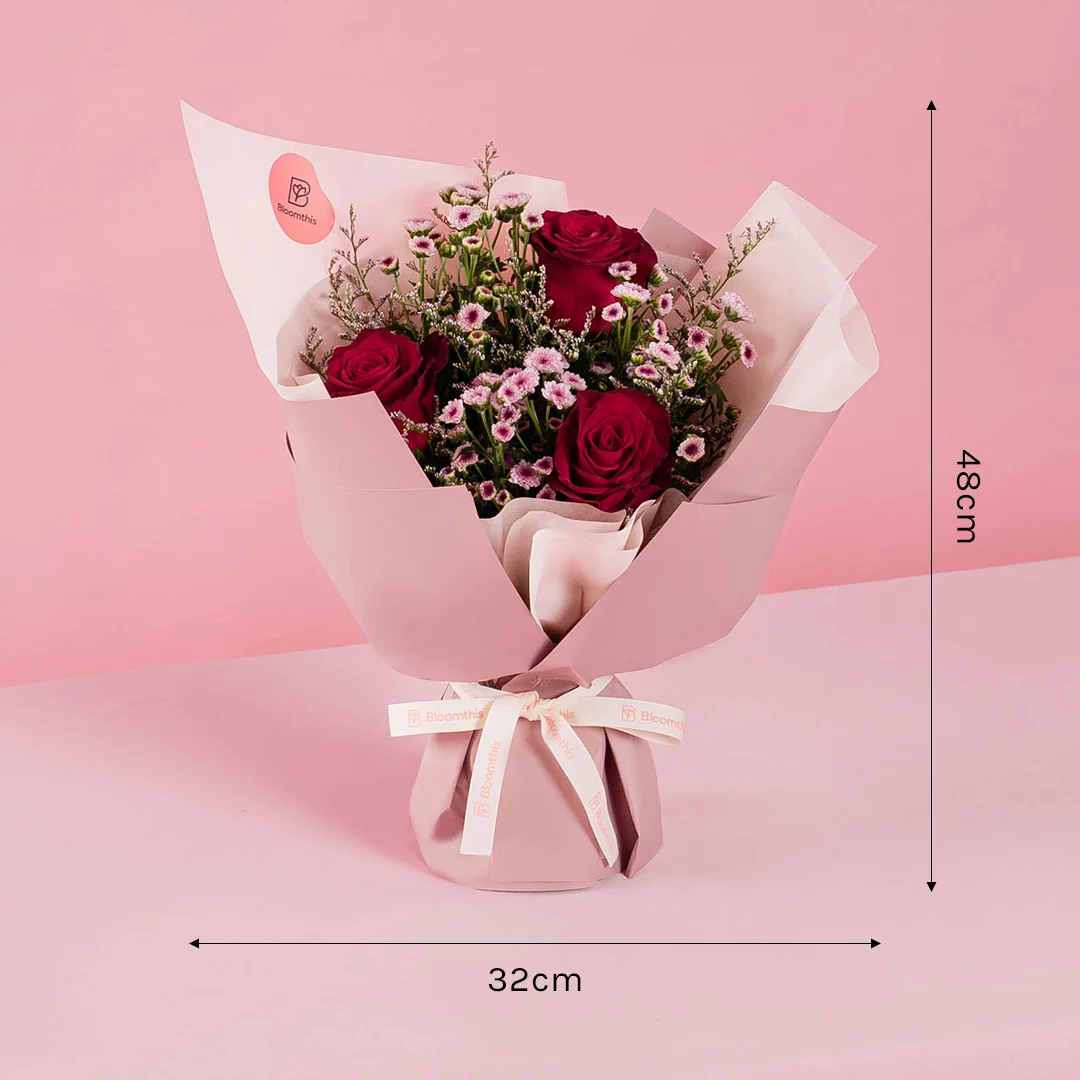 Alessi Red Rose Bouquet - Image 4