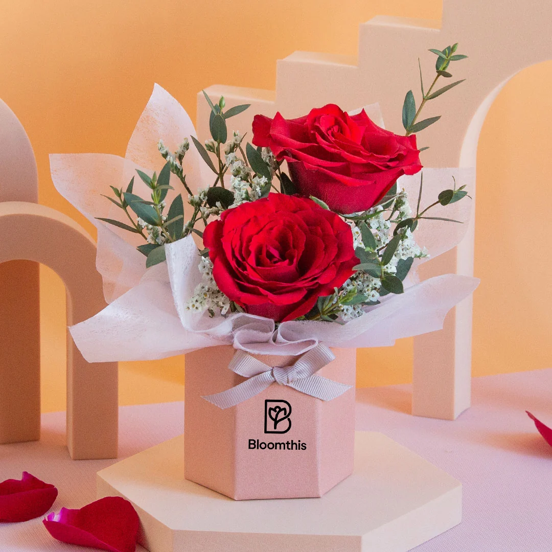 Chandra Rose Mini Flower Box - Image 3