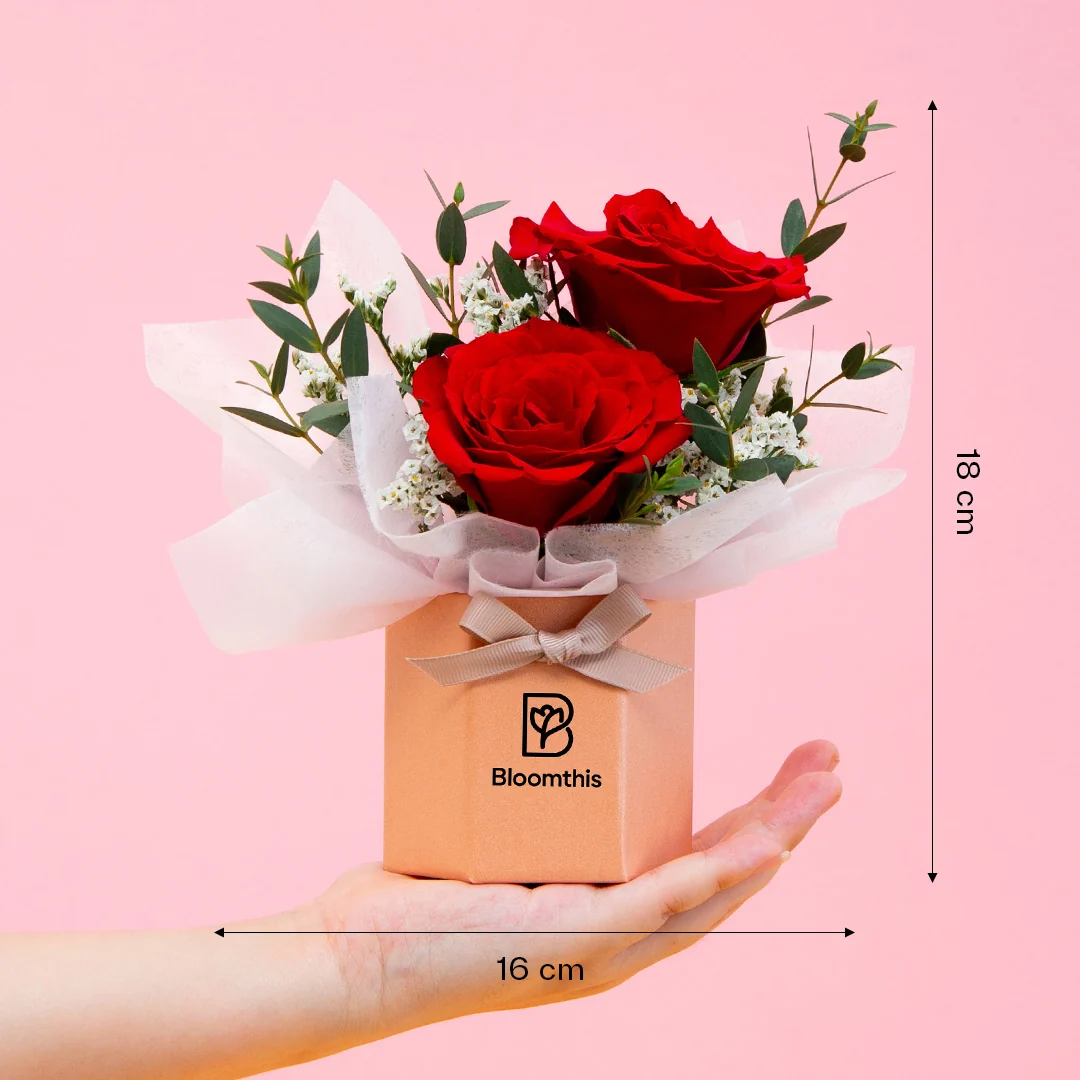 Chandra Rose Mini Flower Box - Image 6