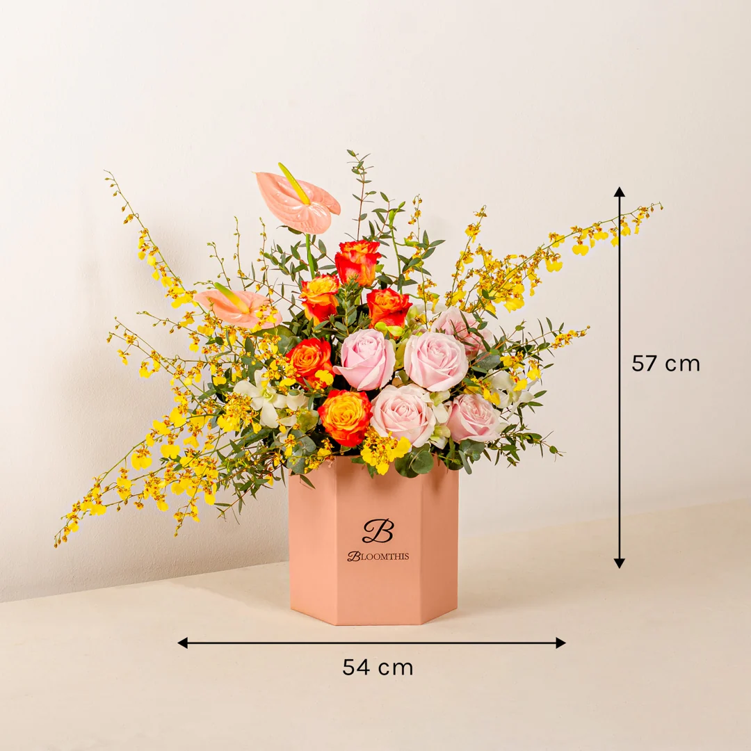 Euphemia Rose & Anthurium Flower Box - Image 5