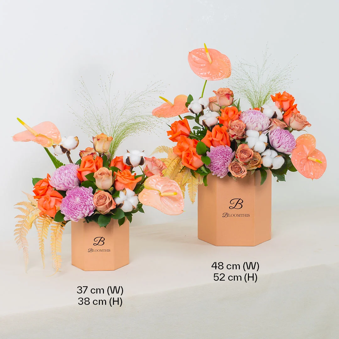 Fenella Pink Anthurium Flower Box - Image 10
