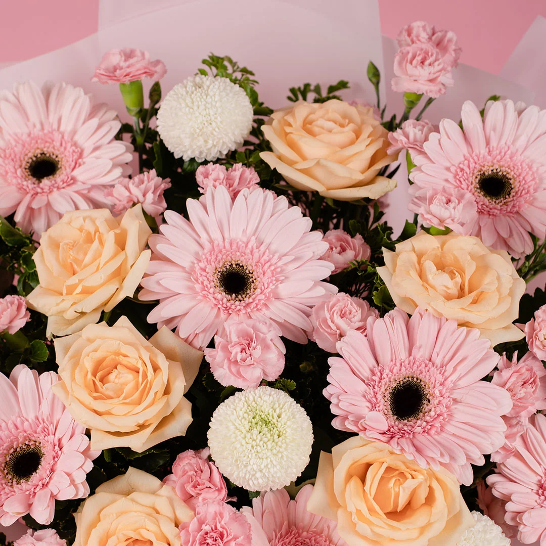 Freye Gerbera & Rose Bouquet - Image 3