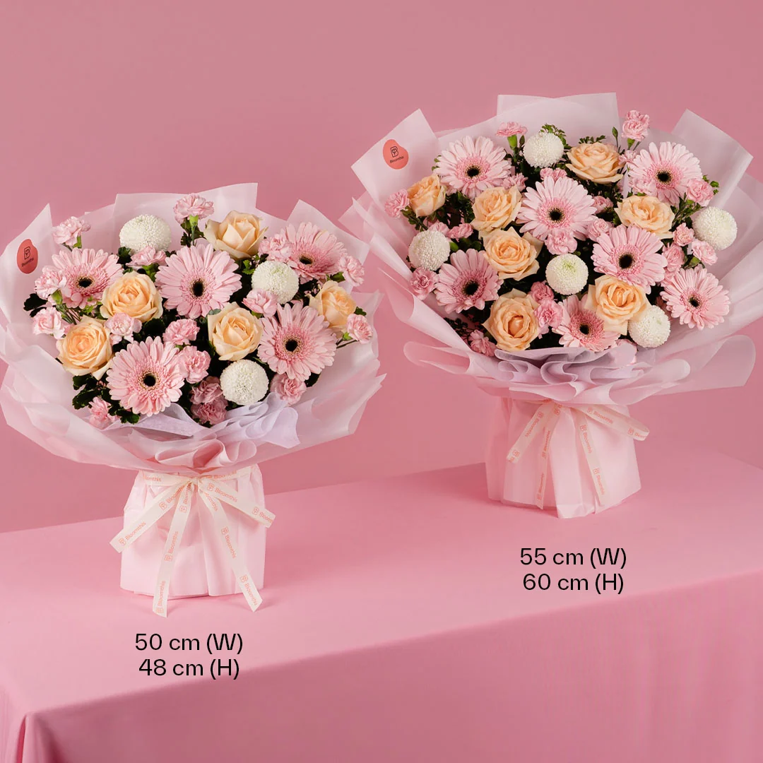 Freye Gerbera & Rose Bouquet - Image 4