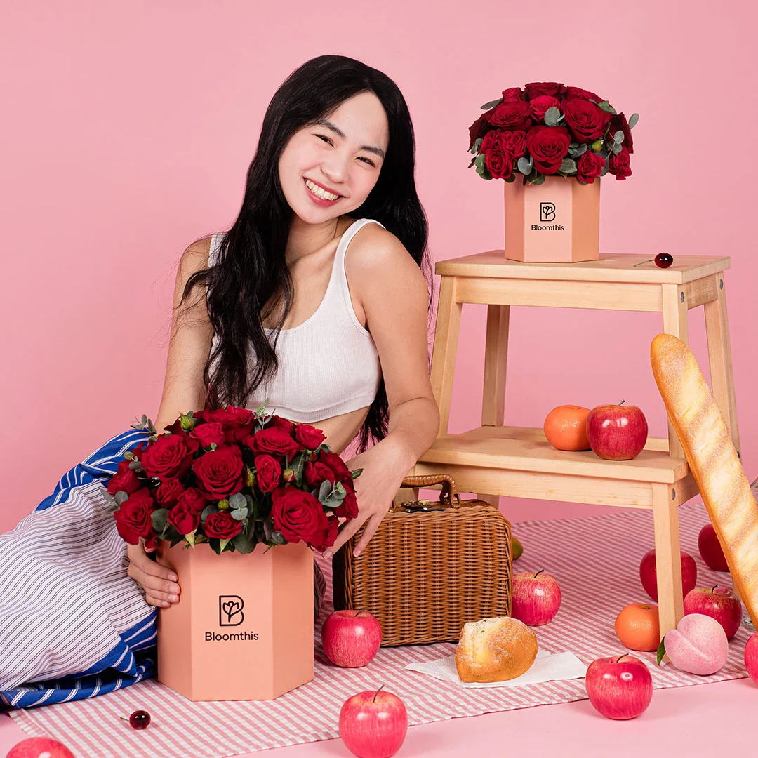 Kate Red Rose Flower Box - Image 6