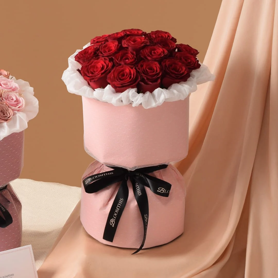 Rachel Ruby Rose Bouquet - Image 3