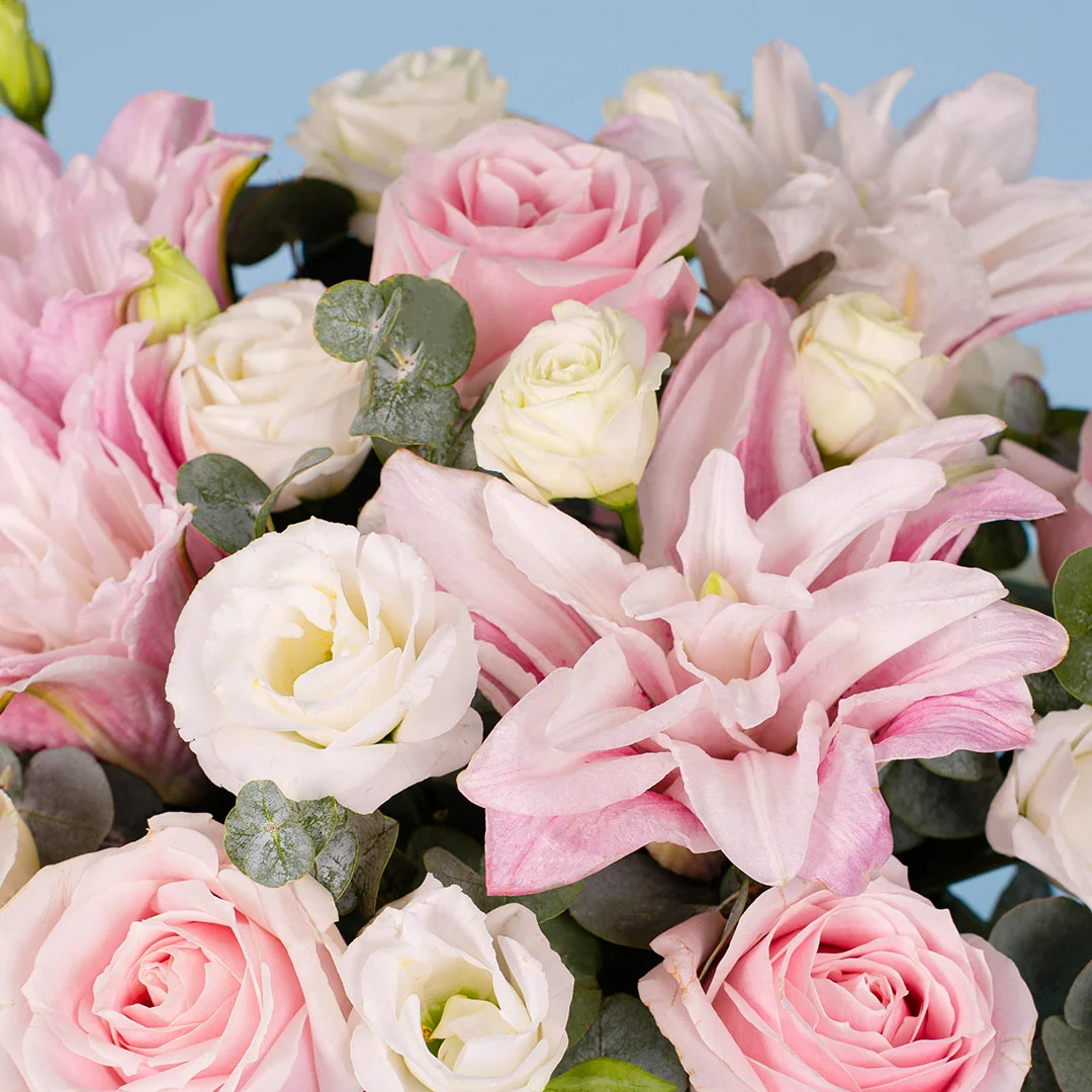 Tessa Pink Lily Flower Box - Image 5