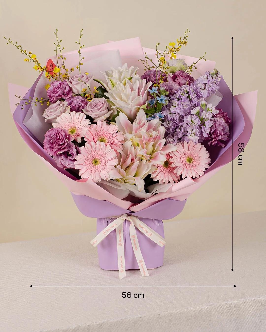 Trixie Pink Lily Bouquet - Image 5
